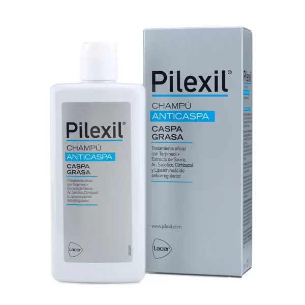 Pilexil Oily Dandruff Shampoo 300ML - Image 2
