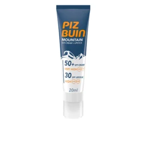 Piz Buin SPF50+ Suncream 20ml + Lipstick F20 2.3ml
