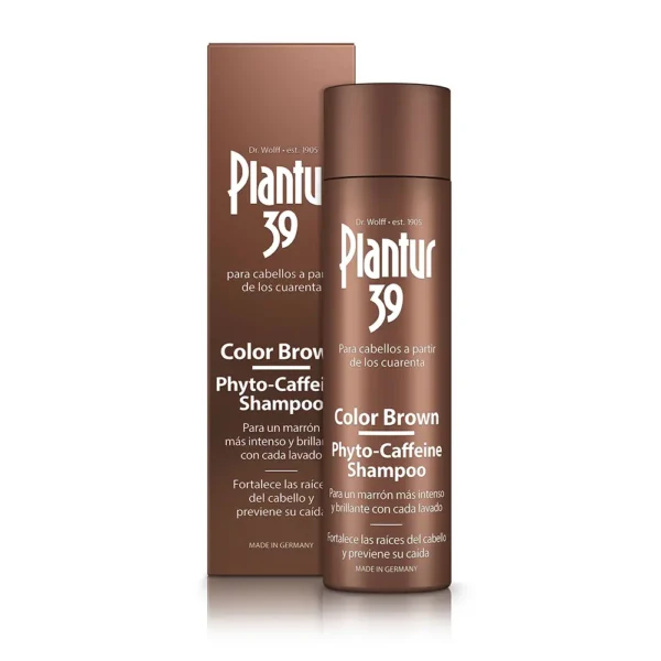 Plantur 39 Phyto-Caffeine Color Brown Shampoo 250ML - Image 2