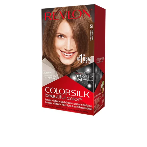 REVLON Colorsilk 51 Light Brown Hair Color 1 Unit