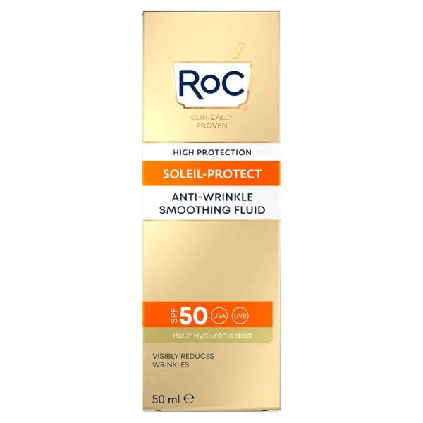 ROC Anti-Wrinkle Sunscreen SPF50 50ML - Image 4