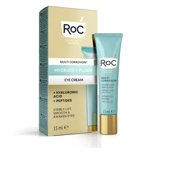 ROC Hydrate + Plump Eye Cream with Hyaluronic Acid 15ML - Image 2