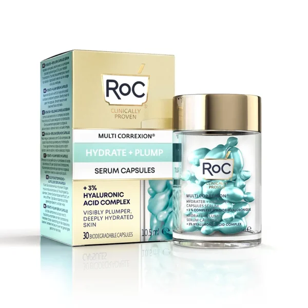 ROC Hydrate + Plump Hyaluronic Acid Serum Capsules - 30 Units - Image 3