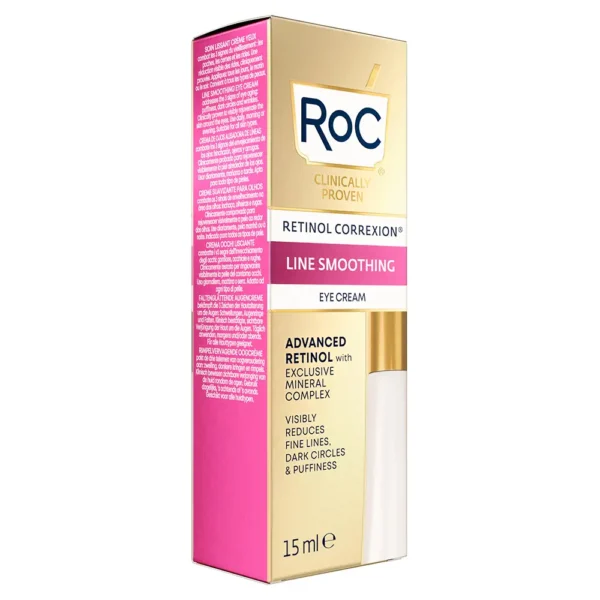 ROC Line Smoothing Advanced Retinol Eye Cream 15ML - Image 4