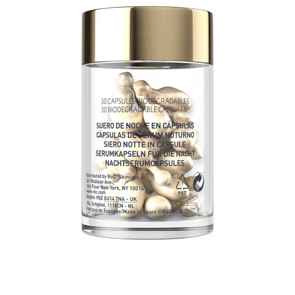 ROC Line Smoothing Advanced Retinol Night Serum Capsules 30U - Image 3