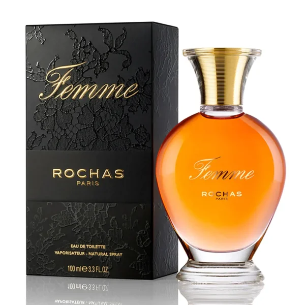 ROCHAS Femme Eau De Toilette Spray 100ML - Image 2