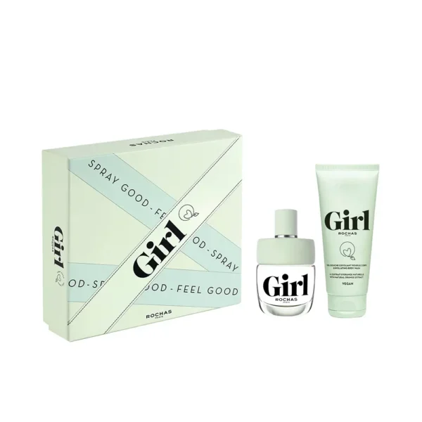 ROCHAS Girl Case: Eau de Toilette & Exfoliating Gel Set