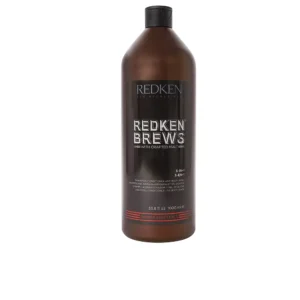 Redken Brews 3 In 1 Shampoo 1000ML