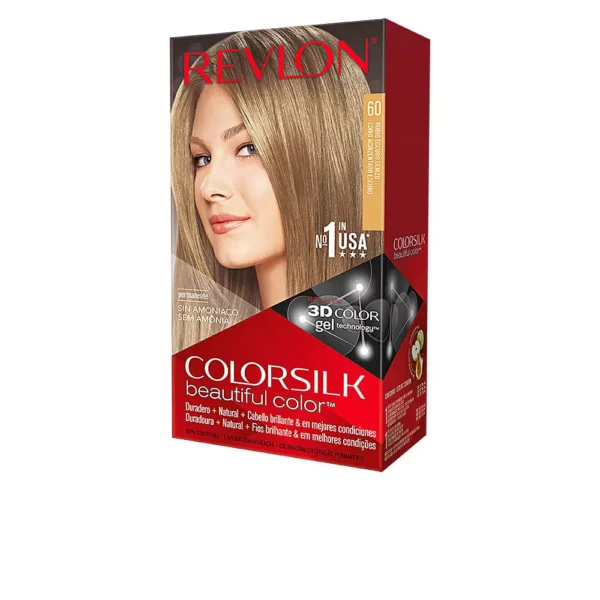 Revlon Colorsilk #60 Dark Ash Blonde Hair Dye 1 Unit