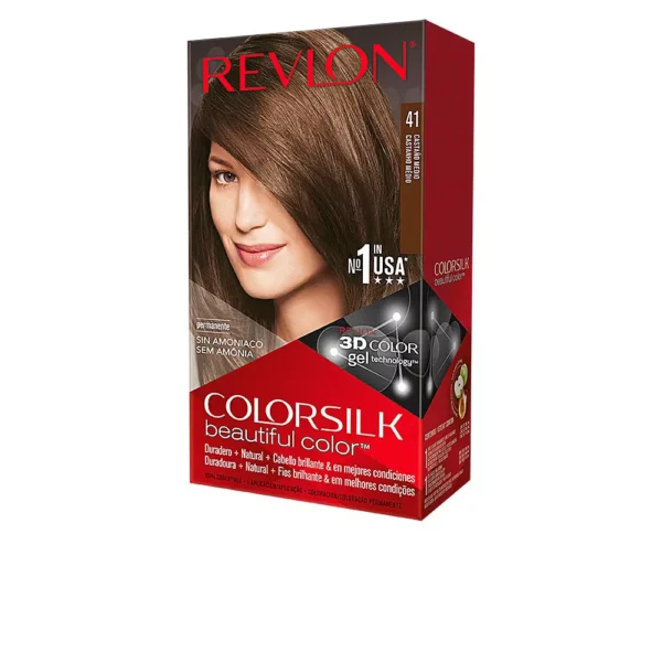 Revlon Colorsilk Hair Color #41 Medium Chestnut 1 Unit