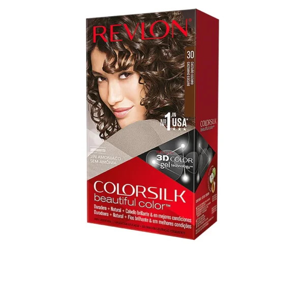 Revlon Colorsilk Hair Dye #30 Dark Chestnut 1 Unit