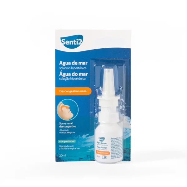 SENTI2 Agua De Mar Nasal Spray 20ML - Image 2