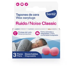 SENTI2 Noise Wax Plugs - 3 Units