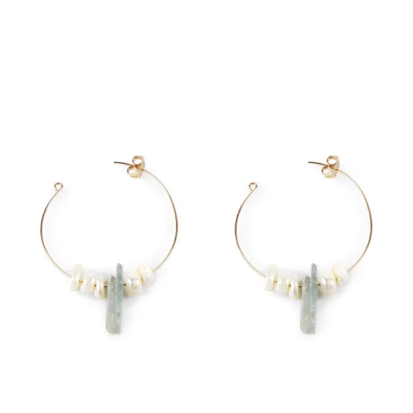 SHABAMA Gold Shine 4cm Earrings - 1 Unit