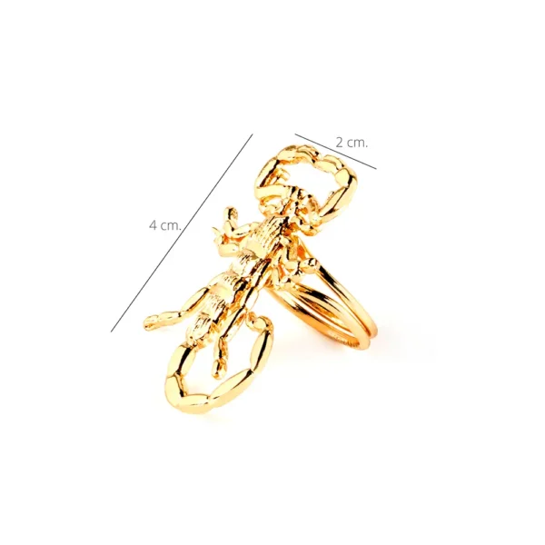 SHABAMA Sahara Gold Glitter Ring - 1 Unit - Image 2