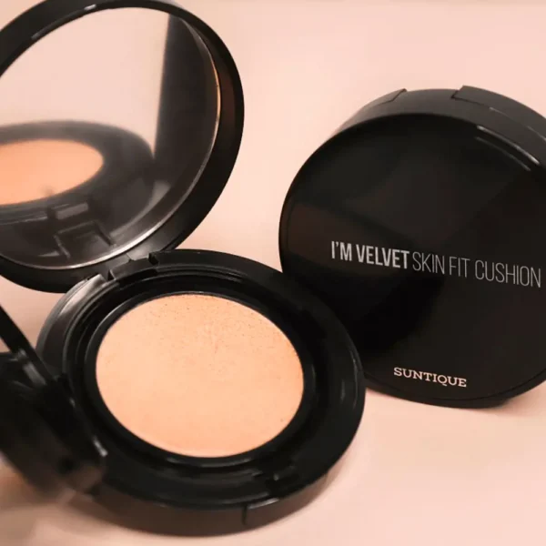 SUNTIQUE I'M VELVET Skin Fit Cushion SPF 50+ 12g - Image 3