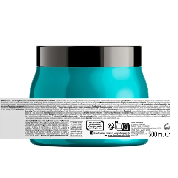 Scalp Advanced Anti-Oiliness 2-in-1 Shampoo & Mask 500ML - Image 2