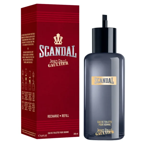 Scandal Pour Homme Eau De Toilette Refill 200ML - Image 2