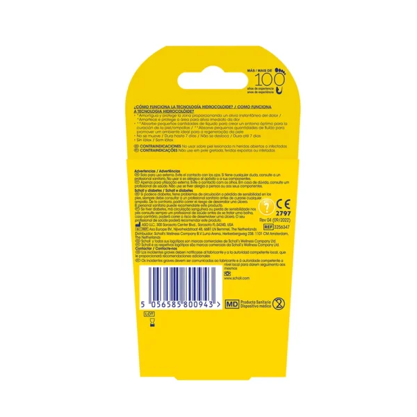 Scholl Anti-Blister Dressings for Fingers - 6 Units - Image 2