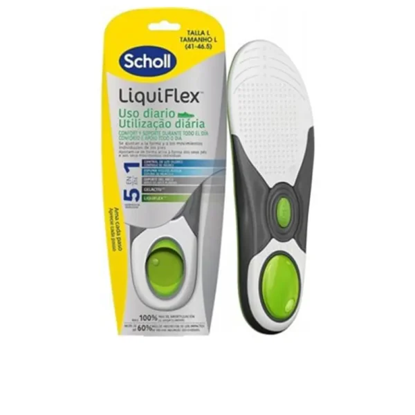 Scholl Liquiflex Daily Support Insoles Size 41-46.5