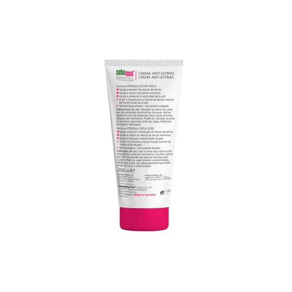Sebamed Sensitive Skin Anti-Stretch Mark Cream 200ML - Image 4