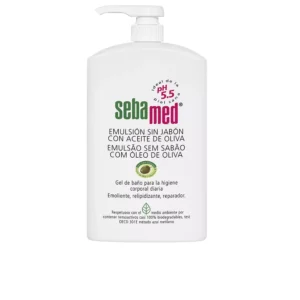 Sebamed Soap-Free Emulsion Bath Gel With Olive Oil 1000ml