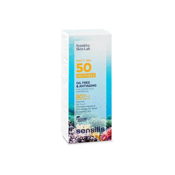 Sensilis Matt Gel Invisible SPF 50+ Sunscreen 40ML - Image 2