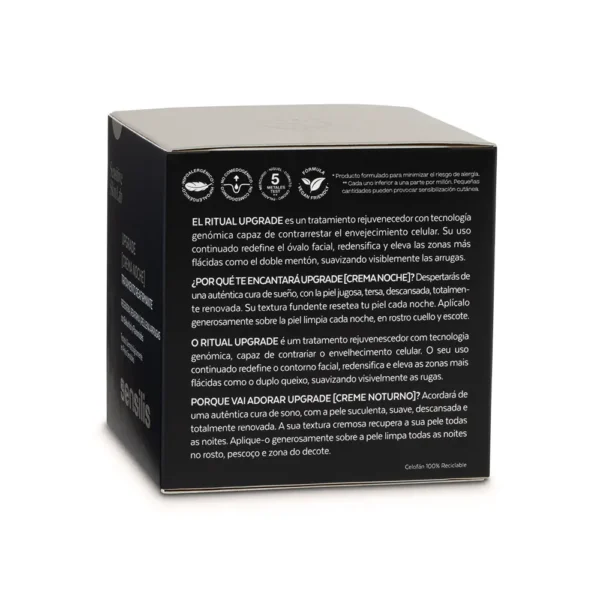Sensilis Upgrade Night Cream 50ML - Firming & Anti-Wrinkle - Image 4