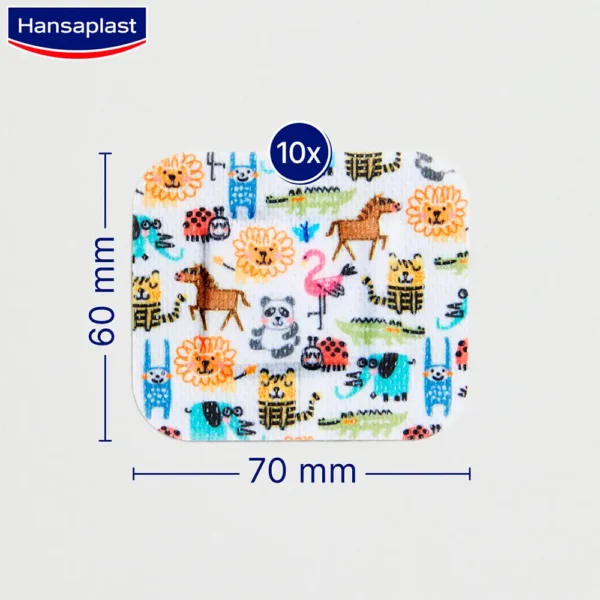 Sensitive XL Kids Dressings 10 Pack - Hansaplast - Image 2