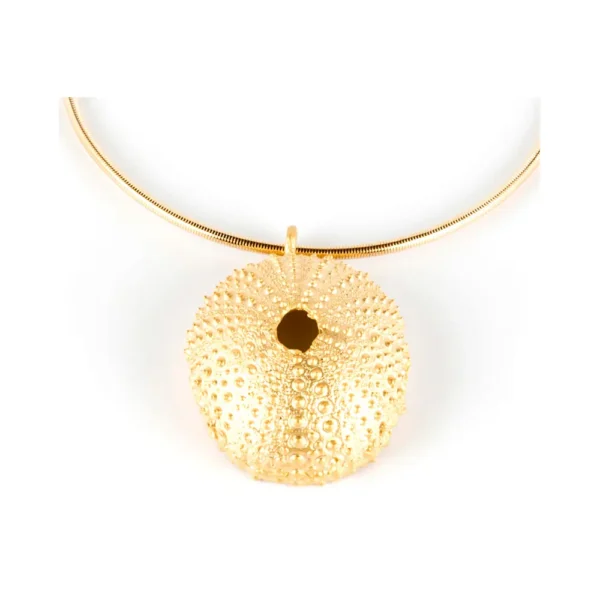 Shabama Elastic Trenc Necklace - Shiny Gold