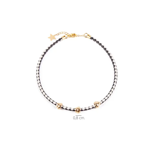 Shabama Namibia X3 Shiny Gold Necklace - Image 2