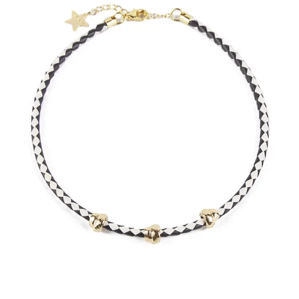 Shabama Namibia X3 Shiny Gold Necklace