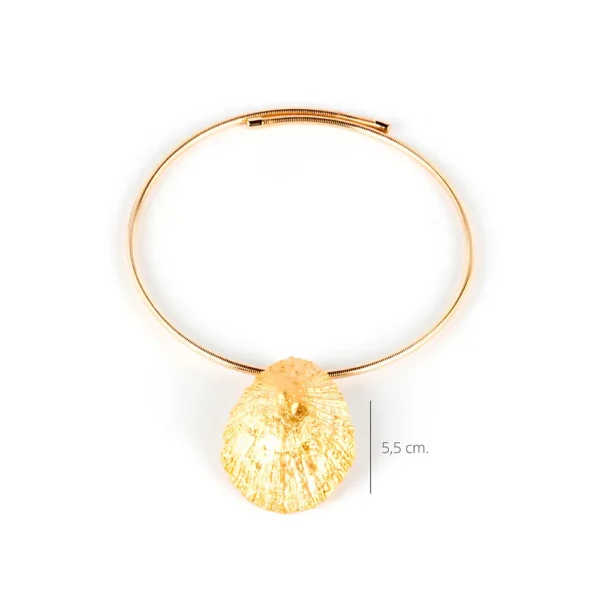 Shabama Oro Brillo Elastic Necklace - 1 Unit - Image 2