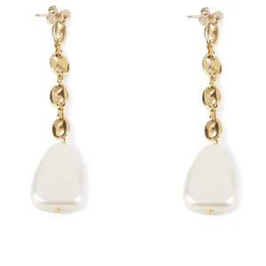Shabama Shiny Gold Barton Earrings