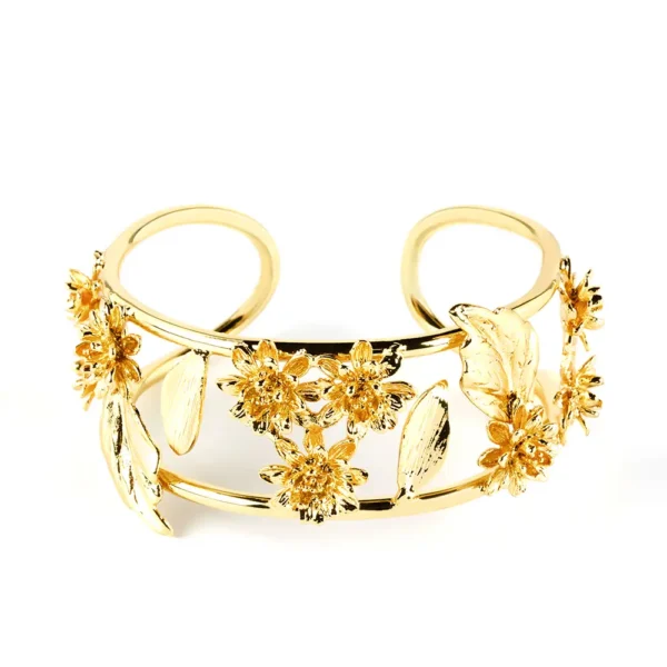 Shabama Shiny Gold Luxor Bracelet