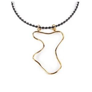 Shabama Shiny Gold Malawi Necklace