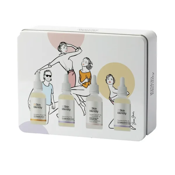 Skin Generics ID Skin Identity Case 4-Piece Serum Set