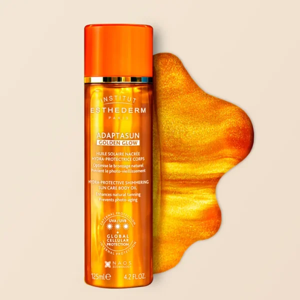Solaire Oil Strong Sun Golden Glow Finish 125ML - Image 2
