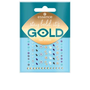 Stay Bold It's Gold Nail Stickers 1 Unit