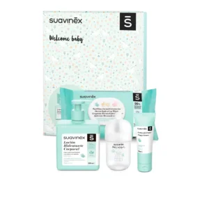 Suavinex Children's Cosmetic Basket - 4 Pieces #Blue