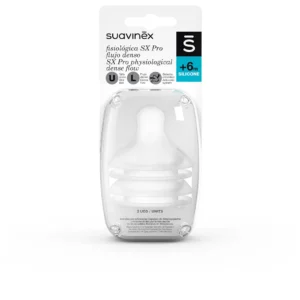Suavinex Physiological Silicone Teats - 2 Pack