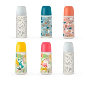 Suavinex Prints 360ML Physiological Nipple Bottle
