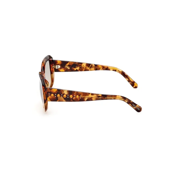 Swarovski Havana Rectangular Sunglasses 53MM - Image 3