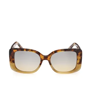 Swarovski Havana Rectangular Sunglasses 53MM