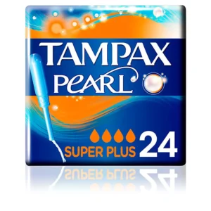 TAMPAX Pearl Super Plus Tampons 24 Pack