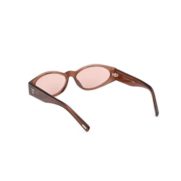 TOD'S Round Brown Sunglasses 140mm - Image 4