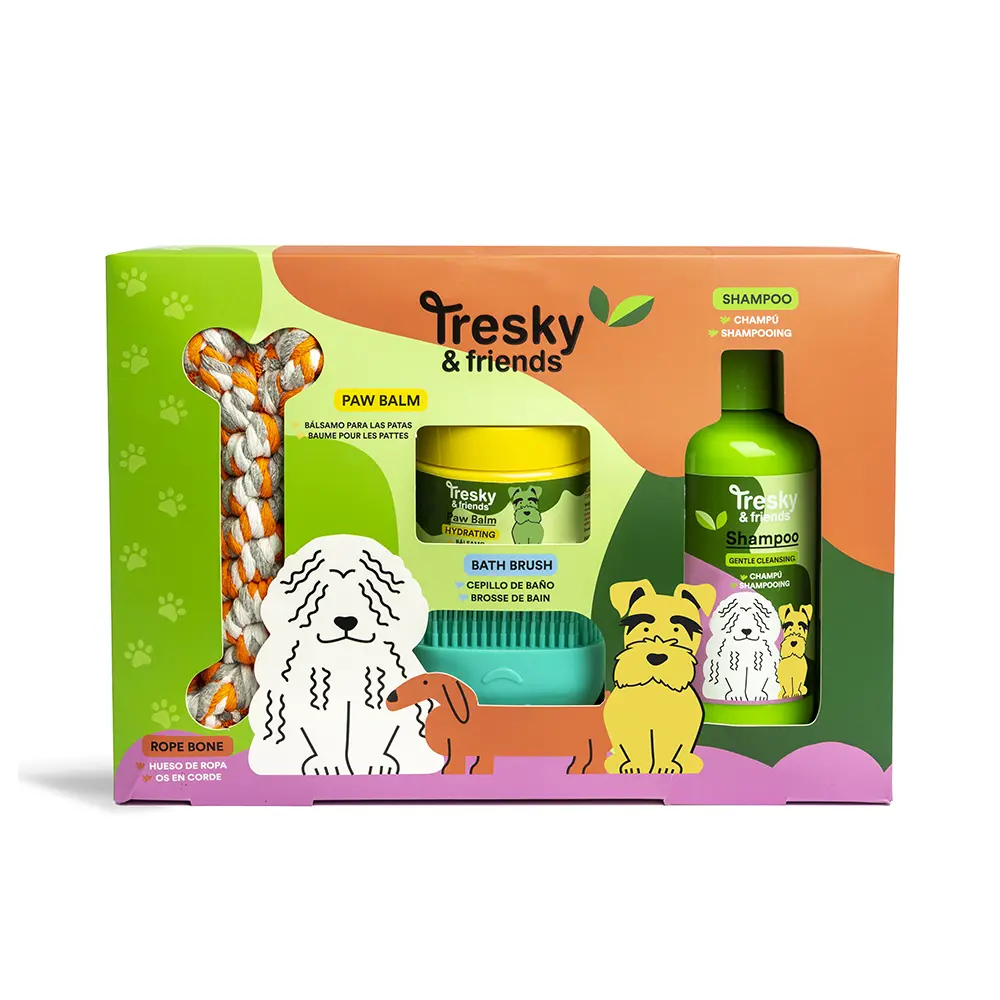 TRESKY & FRIENDS Pet Cleaning Set 4 Pieces