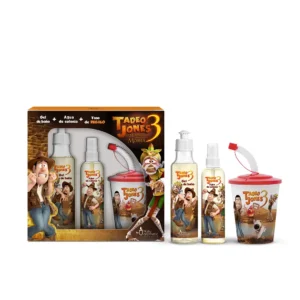 Tadeo Jones Kids Bath Set - 3 Pieces with Gel & Cologne