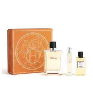 Terre D'Hermès Gift Set 3 Pieces - Eau de Toilette & Shower Gel