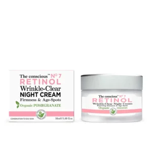 The Conscious Retinol Night Cream 50ml with Pomegranate